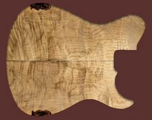 Figured Maple Guitar Top (M1022) - Picture 1 of 3