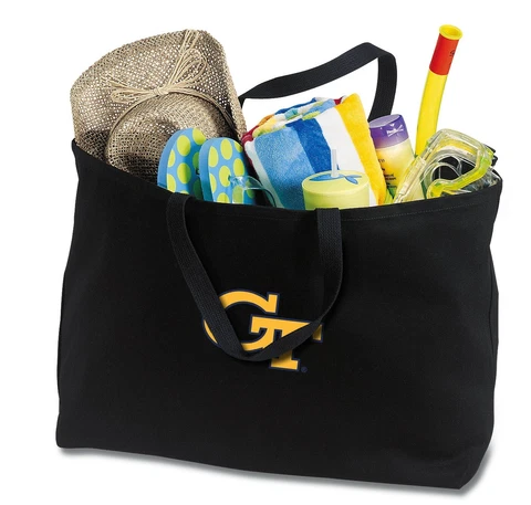 GT Canvas Tote Georgia Tech Reusable ShopperMOTHER'S DAY GIFT Cover