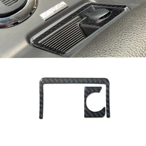 For Ford Explorer/Explorer Sport Trac 08-10 Carbon Fiber Power Outlet Cover Trim - Picture 1 of 10