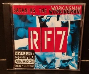 RF7 Satan VS The Workingman USED (CD 1996 Alive) punk hardcore kbd - Picture 1 of 4