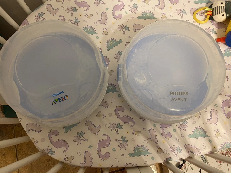 Esterilizador a vapor para micro-ondas Philips Avent SCF281/02 com 4 frascos - Imagem 1 de 1