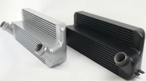 CSF Stepped Core Bar Plate Intercooler BLK Fits 14-16 M235i 16-18 M2 12-15 335i - Picture 1 of 10