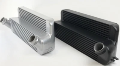 CSF Stepped Core Bar Plate Intercooler BLK Fits 14-16 M235i 16-18 M2 12-15 335i - Image 1 of 4