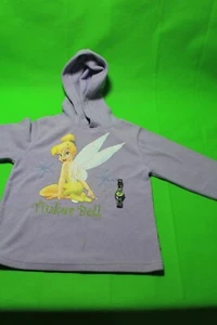 Sudadera con Capucha Disney Fairies Tinker Bell Niña Talla 5T... Reloj Tinker Bell BONUS... - Imagen 1 de 5