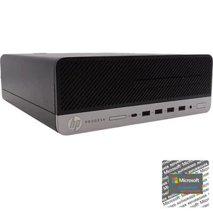 HP PRODESK 600 G3 SFF Intel Core i3-7100 8GB RAM 2TB HDD WINDOWS 10 PRO Desktop - Afbeelding 1 van 3