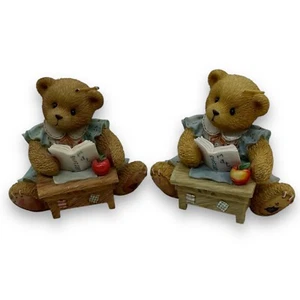 1996 Cherished Teddies: Linda, Lehrerbär "ABC 123 Your a Friend To Me" - BEIDE - Bild 1 von 5