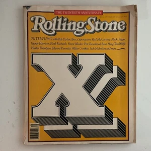 Rolling Stone Magazine 20th Anniversary Issue 512 Nov 5-Dec 10 1987 310 Pages! - Picture 1 of 12