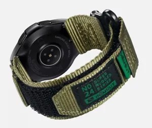 Cinturino sportivo in nylon robusto per Samsung Galaxy Watch con design ad anello intrecciato - Foto 1 di 32