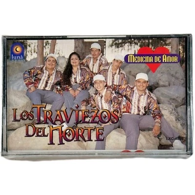 LOS TRAVIEZOS DEL NORTE Medicina De Amor Cassette Tape Nuevo Sellado Norteno - Image 1 of 4