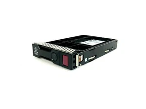 HP 450GB 15K 12G 2.5" SAS SC HARD DRIVE In 3.5" Caddy 748385-002 EH0450JDYTK - Afbeelding 1 van 9