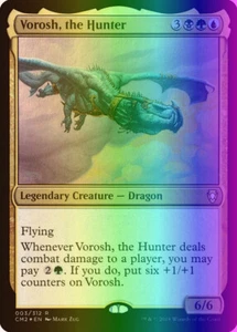 MTG Vorosh, the Hunter (3/332) Commander Anthology 2018 LP FOIL - Picture 1 of 1