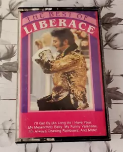 The Best Of LIBERACE Cassette Tape - I'll Get By - My Melancholy Baby -Blue Moon - Picture 1 of 3