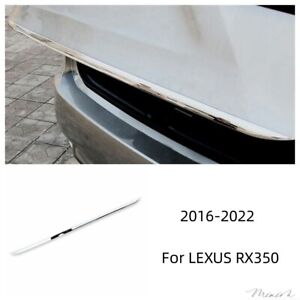 For 2016-2022 LEXUS RX350 450h stainless Rear Door Trunk Lid Tailgate Strip Trim