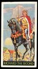 Tobacco Card, Godfrey Phillips, FAMOUS MINORS, 1936, Richard II, #19