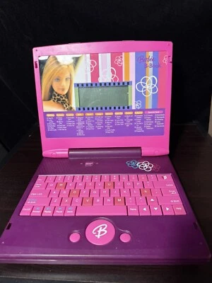 Oregon Scientific 2005: Y2K-VTG Mattel Barbie B-Book computadora portátil (¡funciona!) Foto 1 de 4