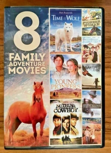 DVD Movies! “Eight Family Adventure Movies” Super Price! Great Condition! 🎬 🍿 - Picture 1 of 7
