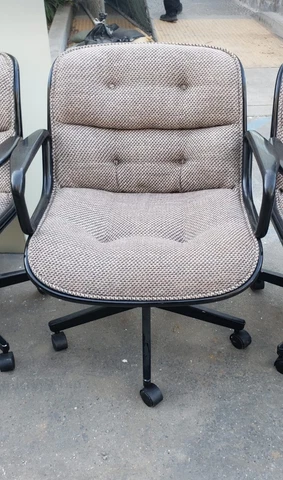 1970s Charles Pollock for Knoll Executive Chairs, Set Of 4 Cover
