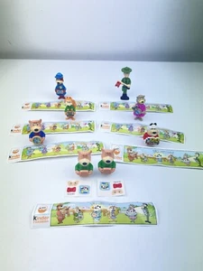 Top Cat Yogi Bear & Friends Kinder Surprise Toys x8 Rare Set 1996 Vintage - Picture 1 of 11