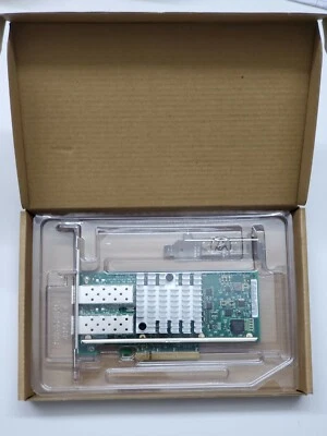 INTEL X520-DA2 Intel 10 Gigabit 10GBe SFP Dual Port Ethernet Server Network  - Image 1 of 4