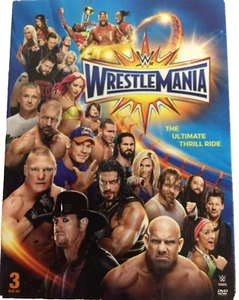WWE: Wrestlemania 2017 The Ultimate Thrill Ride DVD 3 Disc Set - Picture 1 of 12