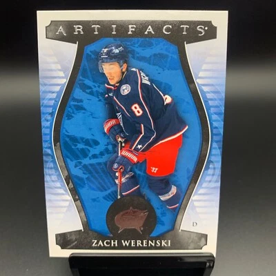 2023-24 Upper Deck Artifacts #68 Zach Werenski Columbus Blue Jackets - Image 1 of 2