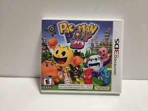 Pac-Man Party 3D (Nintendo 3DS) Original Case & Manual Only - Picture 1 of 3