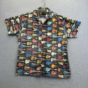 Camicia uomo manica corta con bottoni per chitarra - Taglia XXL - Foto 1 di 10