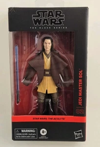 Neu im Karton Star Wars Black Series The Acolyte Jedi Master Sol Figur 6" scale - Bild 1 von 6