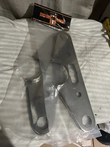 Set Of 2 New Old Stock 1 Pair Custom Chrome Top Triple Tree Cover Chrome 26449 - Picture 1 of 4