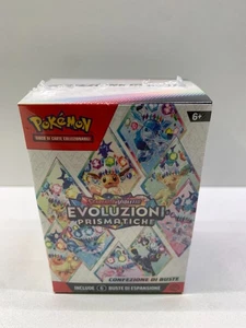 POKEMON EVOLUZIONI PRISMATICHE ITA CONFEZIONE CON 6 BUSTE - NUOVO SIGILLATO - Picture 1 of 7