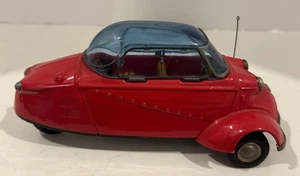 RAR Vintage Bandai Blech Messerschmitt KR200 Kabinenroller 3-Rad Bubble Car Japan - Bild 1 von 24