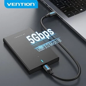 Hard Drive Disk Case Enclosure 2.5 in USB 3.0 SATA SSD HDD Micro B HD External - Afbeelding 1 van 17