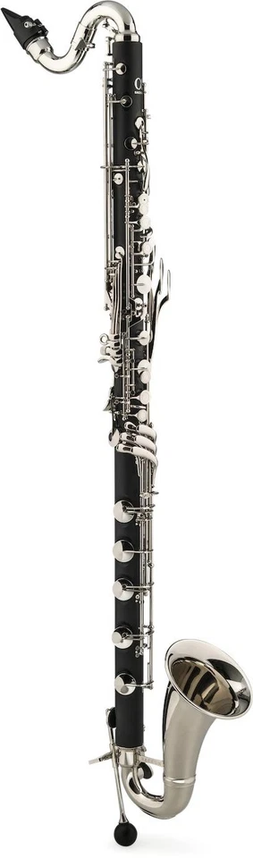 Backun Backun Alpha Bass Clarinet Low C W/Nickel Plated Keys Nickel Keys Low C