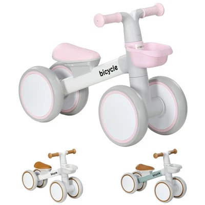 Kinder Laufrad Lauffahrrad ab 1 Jahr mit TPU-Rädern keine Schrauben - Bild 1 von 4