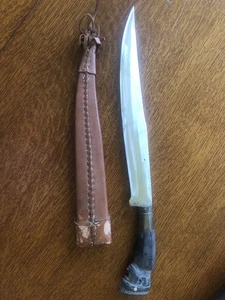 General Antonio Luna Hilt Philippinen Messer mit Scheide Vintage Sammlerstück - Bild 1 von 15