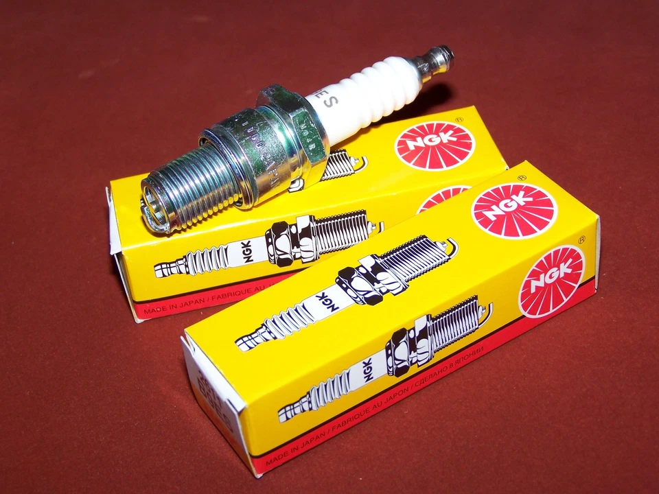 2 x Zündkerze NGK B9ES Piaggio 50 2-Takt SKR NRG TPH Sfera Zip Hexagon Quartz - Bild 1 von 1