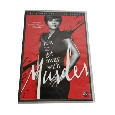 How to Get Away with Murder Season 1 DVD Viola Davis Shonda Rhimes Region 1 - Image 1 of 4