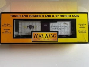 RAIL KING 30-74488 - MTH 34’ 19th Century Box Car - O/O27 - MTHRRC 2008 - New - Picture 1 of 13