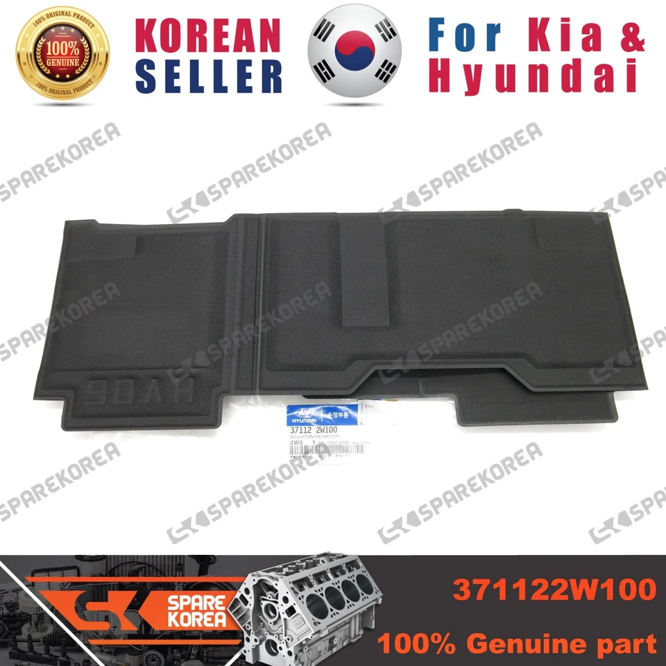 Original/OEM 371122W100 ALMOHADILLA AISLANTE-BATERÍA para Hyundai Santa Fe 15 Foto 1 de 1