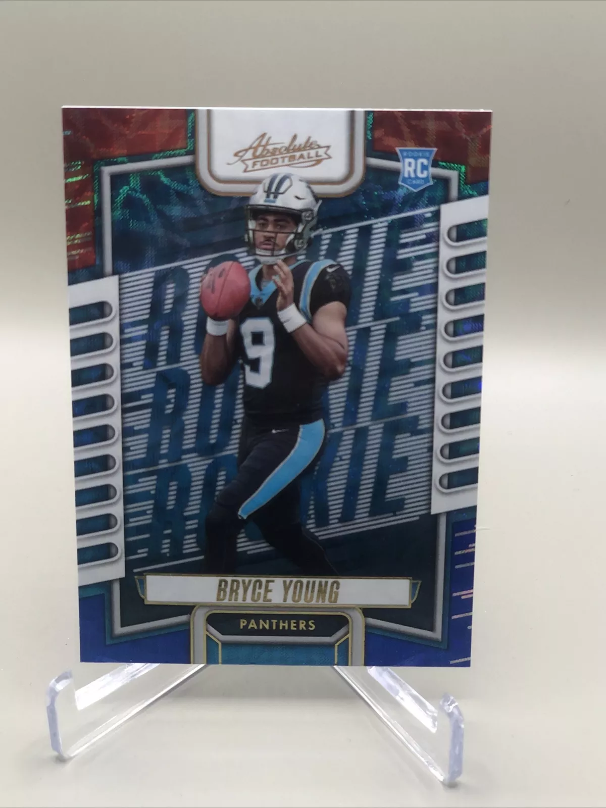 2023 Panini Absolute Bryce Young RC #101 RWB SSP Red White Blue Kaleidoscope