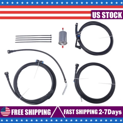 Fuel line Kit For 2001 2002 2003 Chevrolet Silverado GMC Sierra 1500 HD 2500 HD - Image 1 of 4
