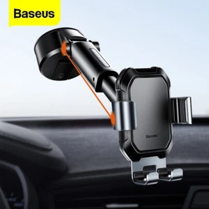 Baseus Gravity Car Phone Holder Suction Cup Adjustable Universal Holder Stand - Picture 1 of 14