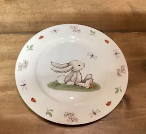 Jellycat Bashful Bunny Sitting 7.5” Plate Child’s Dish Easter Rabbit Decor - Picture 1 of 4