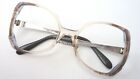 Skaga Vintagebrille Damen Kunststoff-Brillengestell ausgefallen braun Grsse M