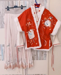 Winter traditionelle chinesische Kleidung Hanfu Hochwertige 36 38 40 3er set  - Bild 1 von 16