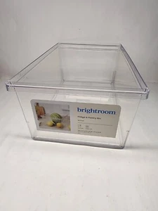 Food Storage brightroom fridge and pantry bin 14-7/16"L X 9-1/16"W X 5-15/16"H - Picture 1 of 4