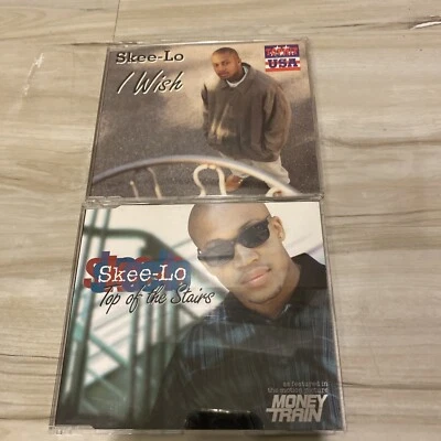 Skee Lo 2 Import CDs I Wish & Top Of The Stairs Hip Hop UK 🇬🇧 💿 Foto 1 de 4