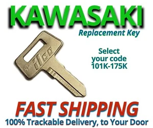 Kawasaki Keys Bayou Lakota Mojave Prairie Brute Force Key Cut to Code 101K-175K - Picture 1 of 1