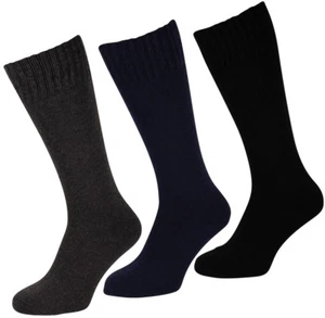 Mens Long Merino Wool Blend Warm Socks Lambs Wool Size UK 6-11 , - Picture 1 of 8