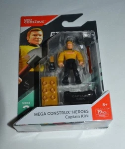 2017 MEGA CONSTRUX CAPTAIN KIRK STAR TREK SERIES 2 FND69 - Picture 1 of 2